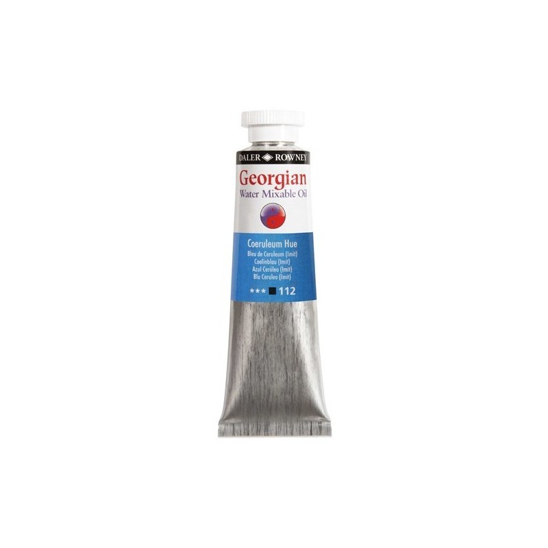 Aliejiniai dažai skiedžiami vandeniu Georgian 200ml ceruleumas 112