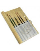 Bamboo holster for brushes