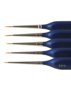 Synthetic brushes Kolibri 888, round, short handles