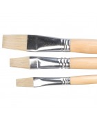 School bristle brushes Conda 57, flat, long handles